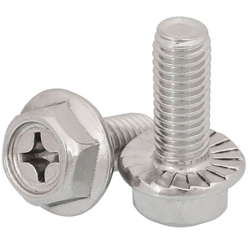 Hex Toothed Flange Bolt
