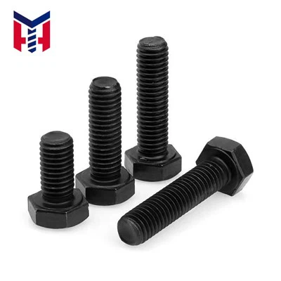 黒いヘックスヘッドネジ